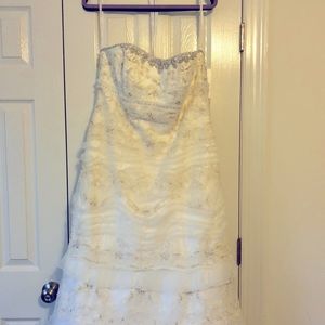 Oleg Cassini Bridal Gown from David’s Bridal Size 18W